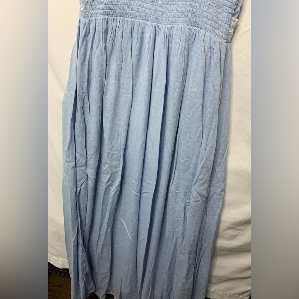 Jopna baby blue maxi sundress with beautiful embroidered detailing Medium - Picture 4 of 10